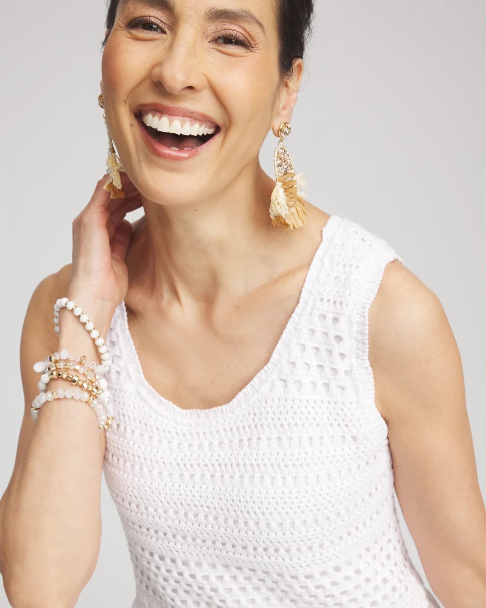 Crochet-Bodice Maxi Dress - Chico's
