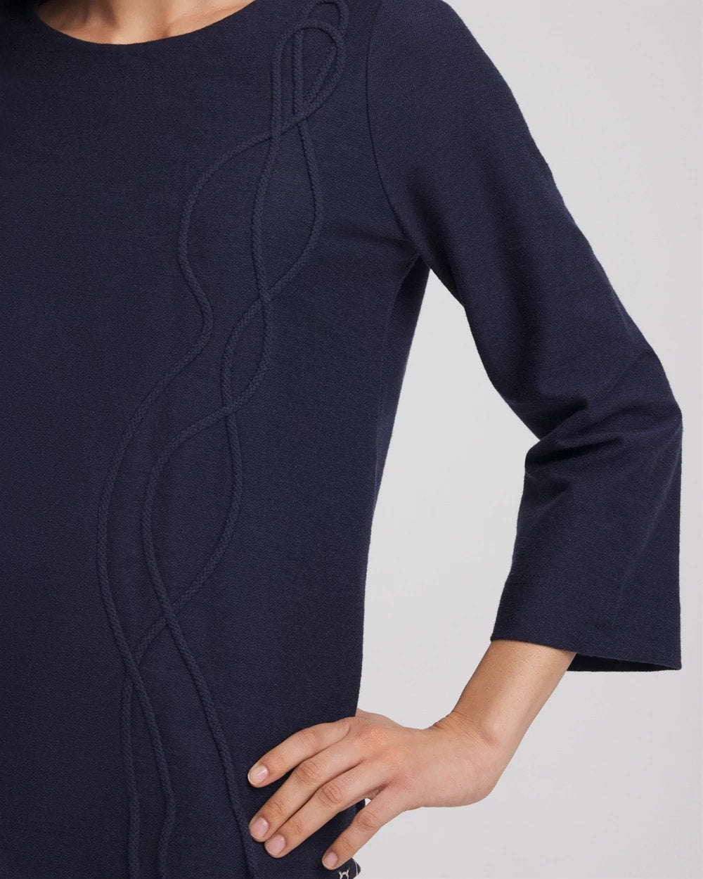 Denim Soutache Top - Chico's