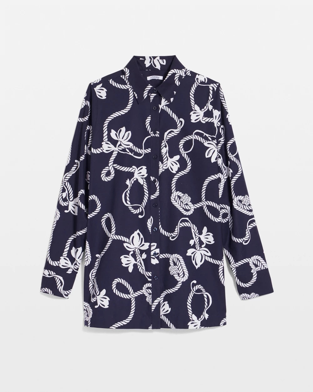 No Iron™ Rope Print Tunic - Chico's