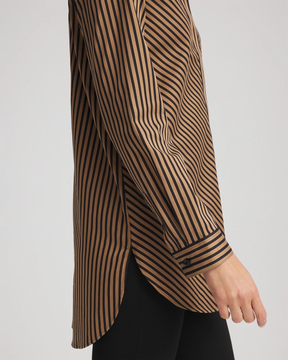 No Iron™ Slimming Imperial Stripe Tunic - Chico's