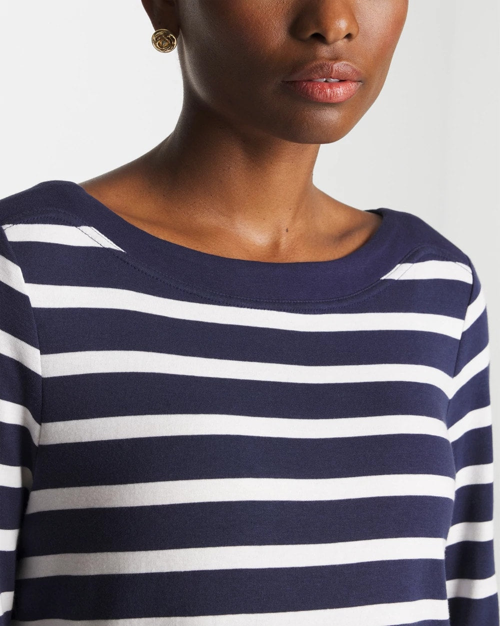 Pima 3/4 Sleeve Tee - Chico's