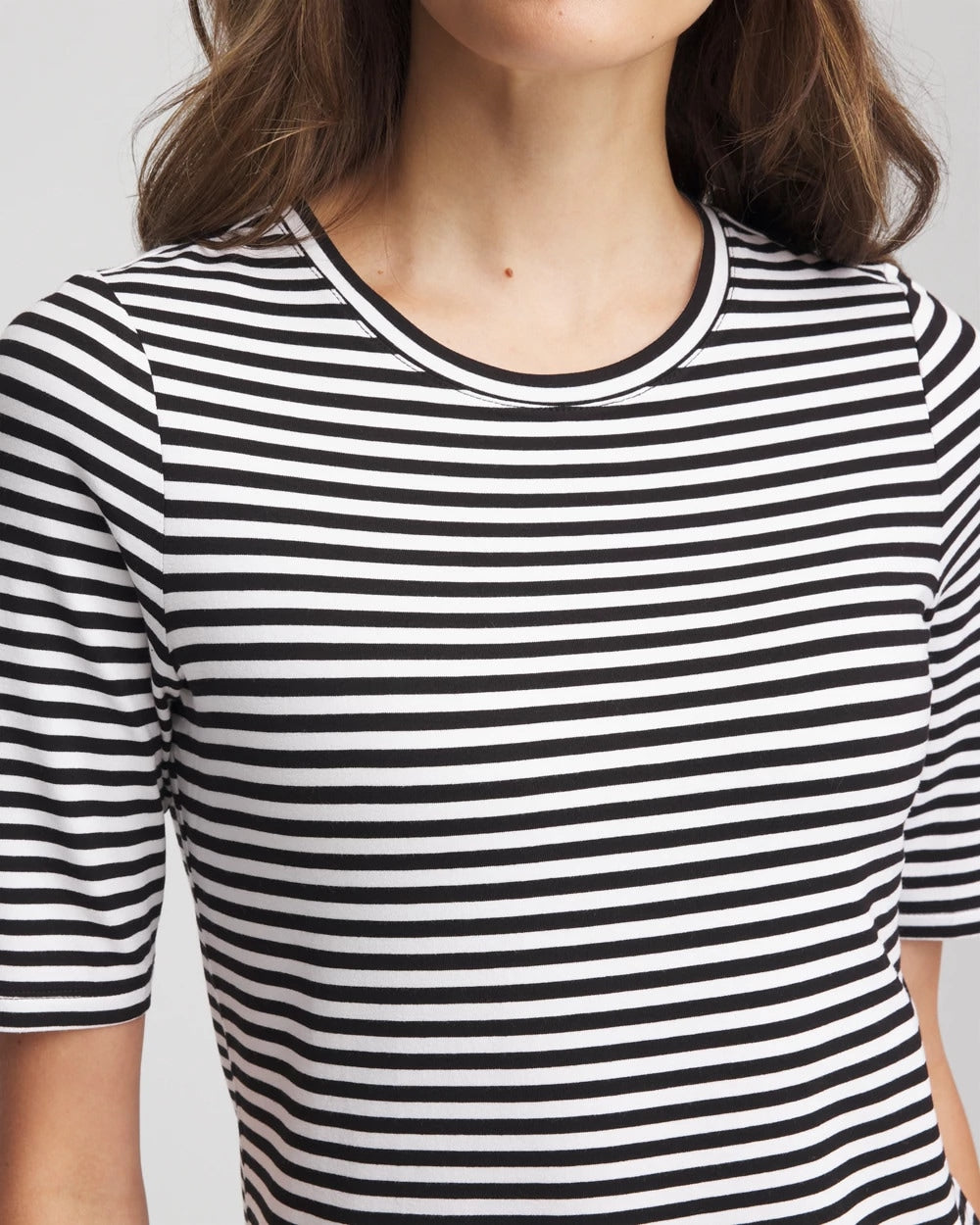 Touch of Cool™ Elbow-Sleeve Tee - Chico's