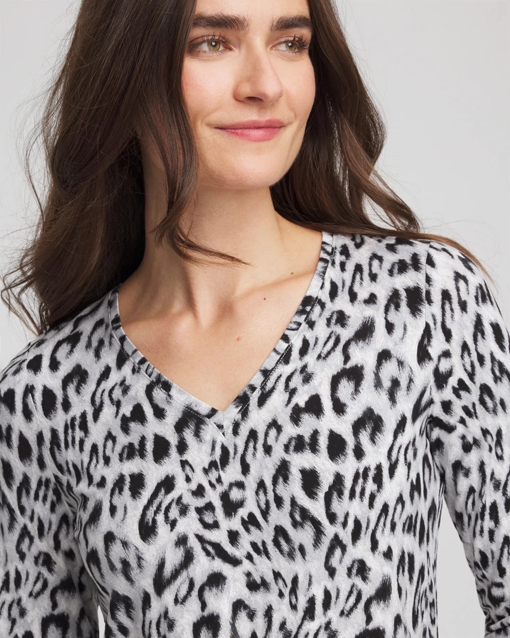 Touch of Cool™ V-Neck Layering Tee - Chico's
