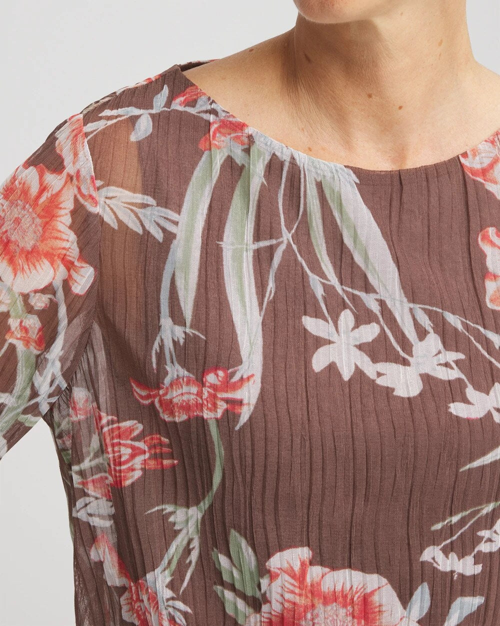 Textured Banded-Hem Top - Chico's