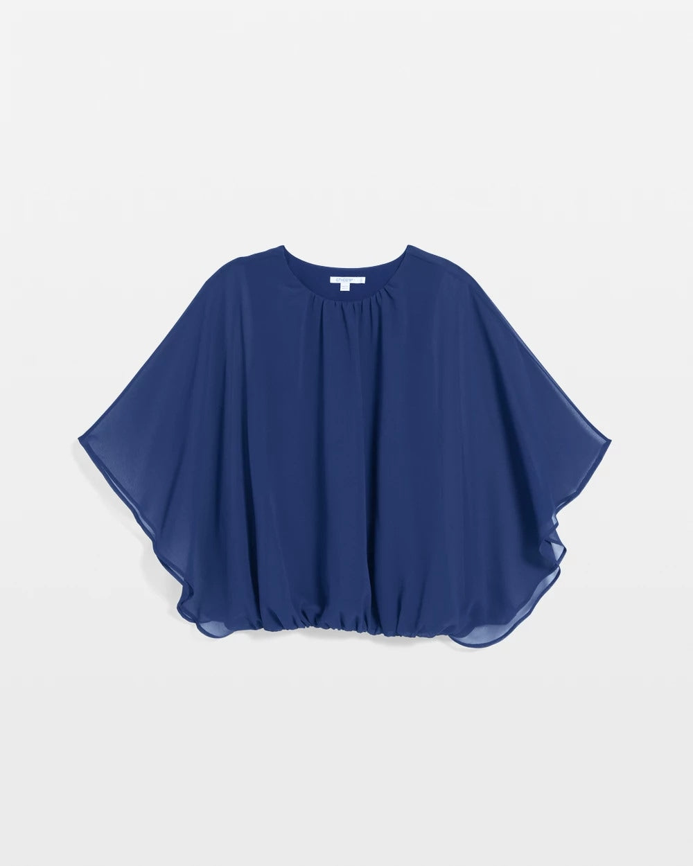 Travelers™ Collection Bubble Hem Chiffon Blouse - Chico's