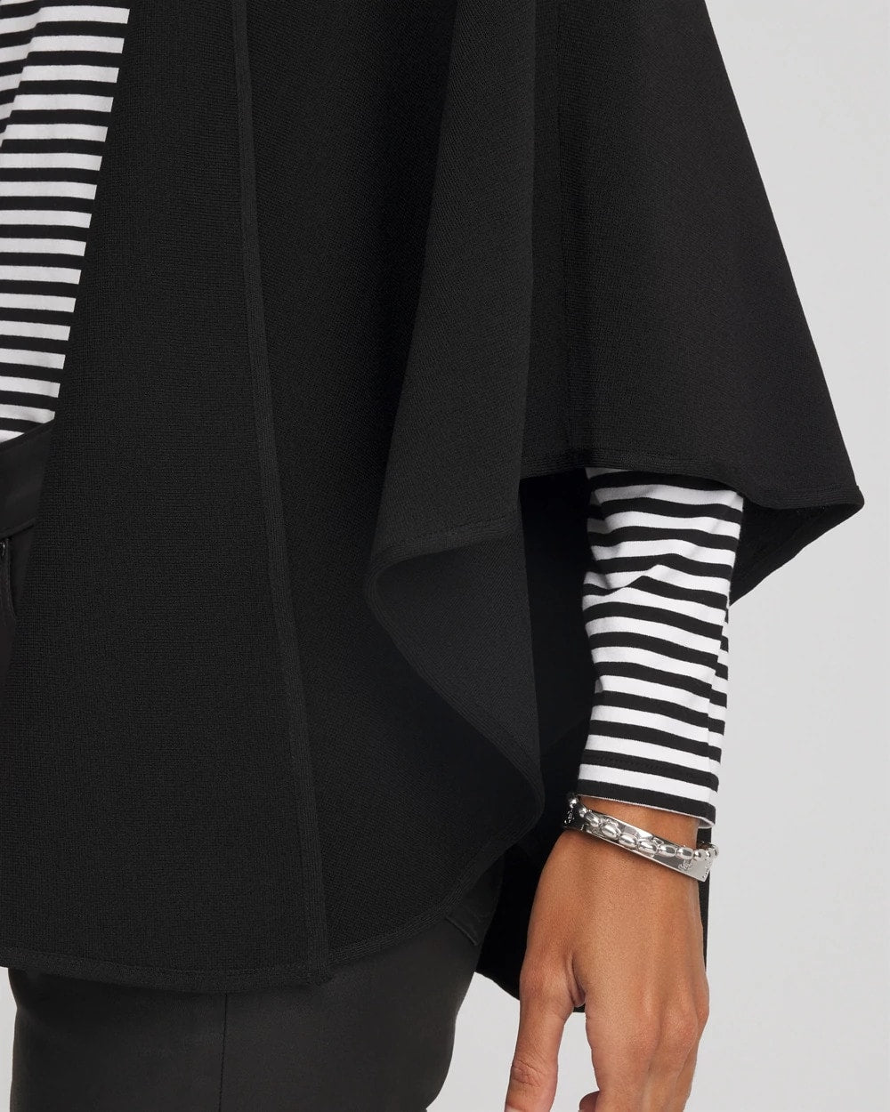 Crepe Open-Front Ruana - Chico's