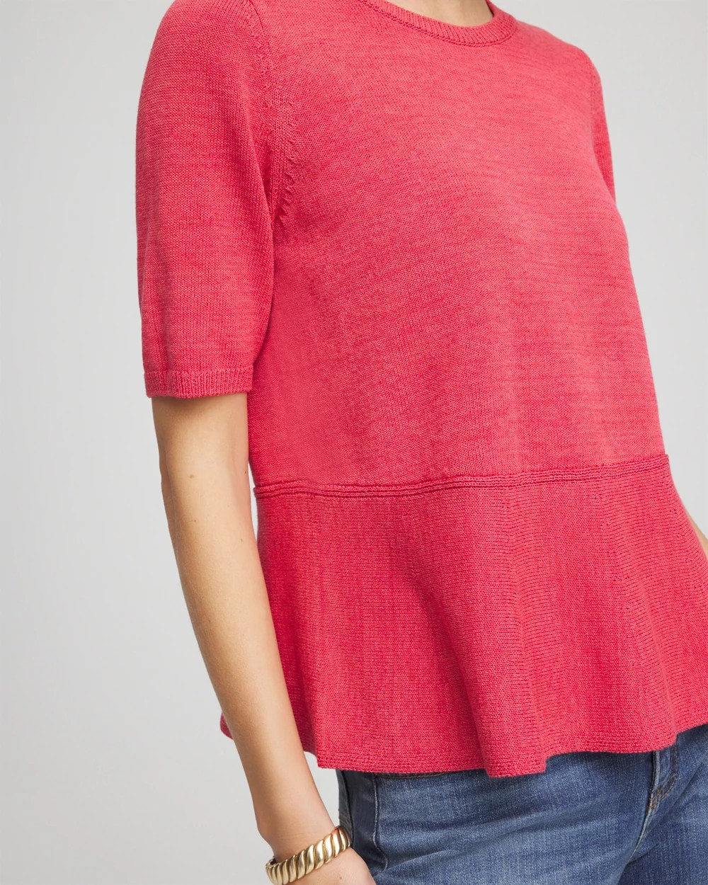 Pullover Peplum Sweater - Chico's