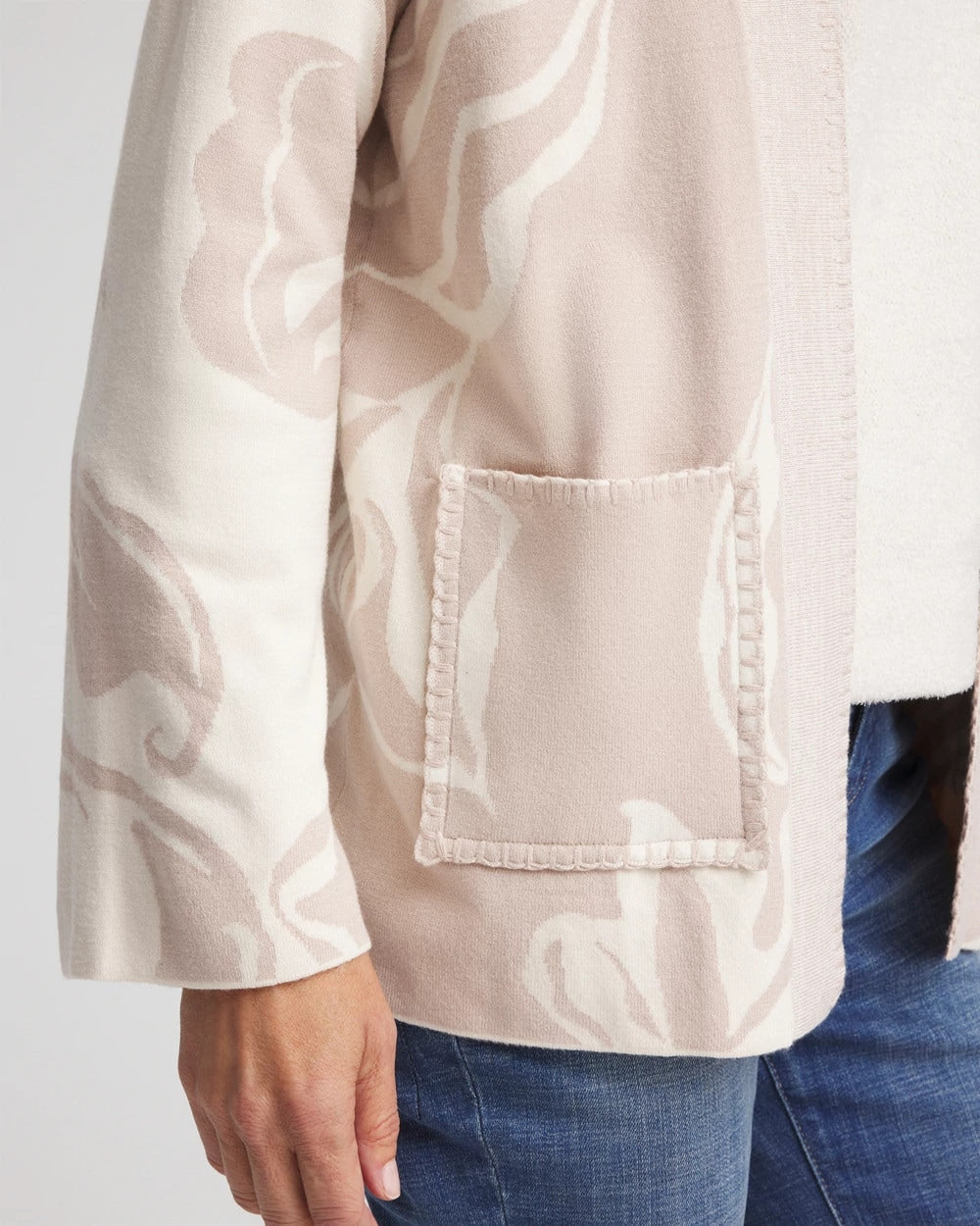 Abstract Bloom Cardigan - Chico's