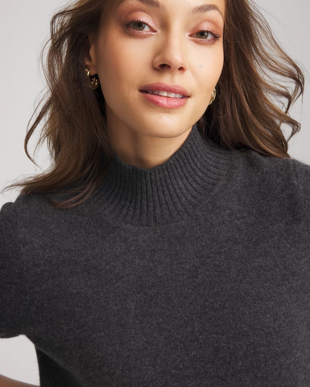 Cashmere Elbow-Sleeve Sweater - Chico's