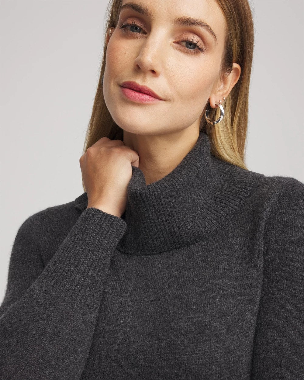 Cowlneck Cashmere Pullover Tunic - Chico's