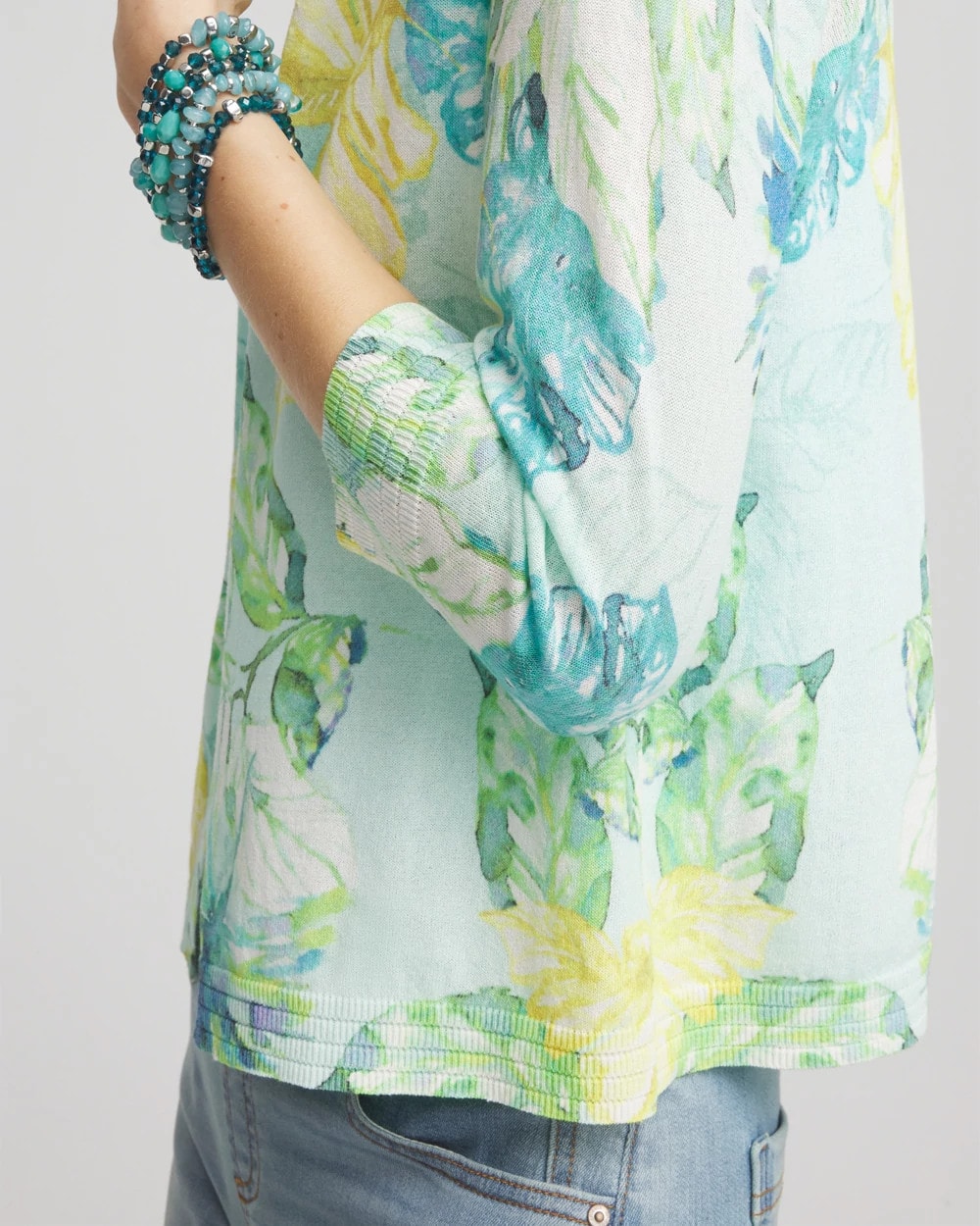 Tropical Summer Romance Short Cardigan - Chico's
