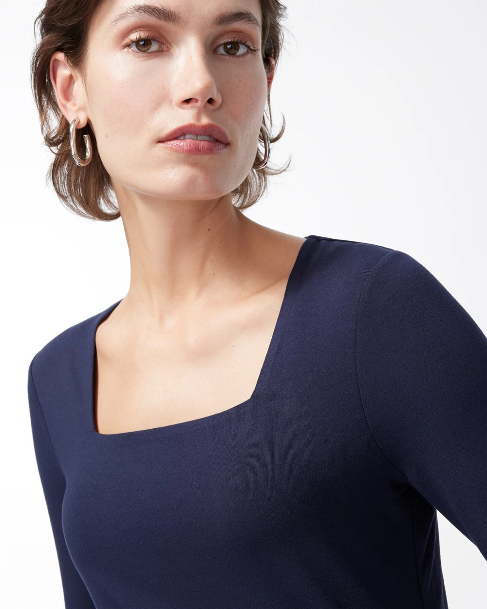Touch of Cool™ Square Neck Tee - Chico's
