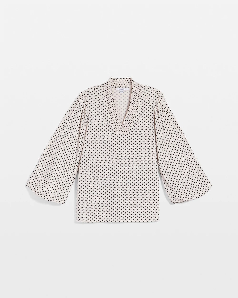 Bubble-Sleeve Smocked Top - Chico's
