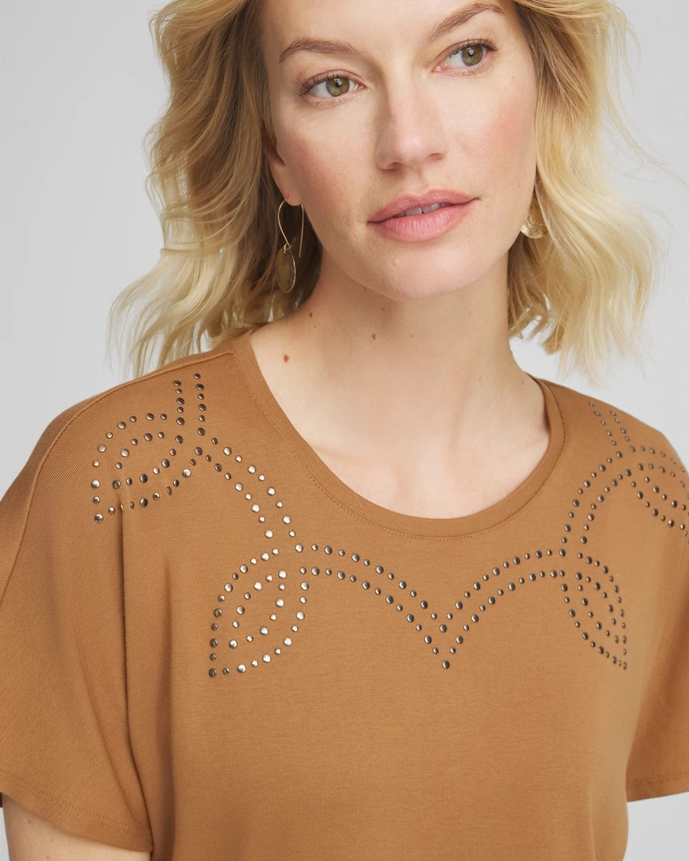 Studded Tapered Dolman Top - Chico's