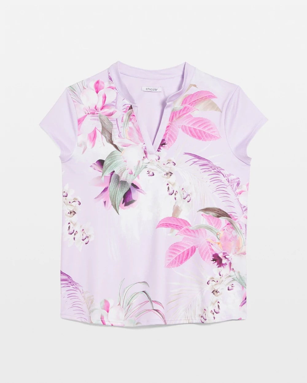 Zenergy® UPF Floral Polo - Chico's
