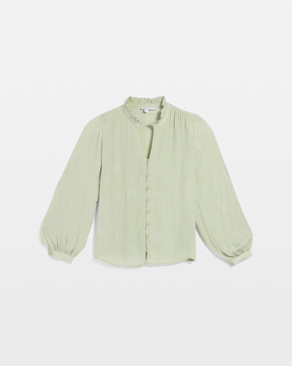 Jacquard Georgette Peasant Blouse - Chico's