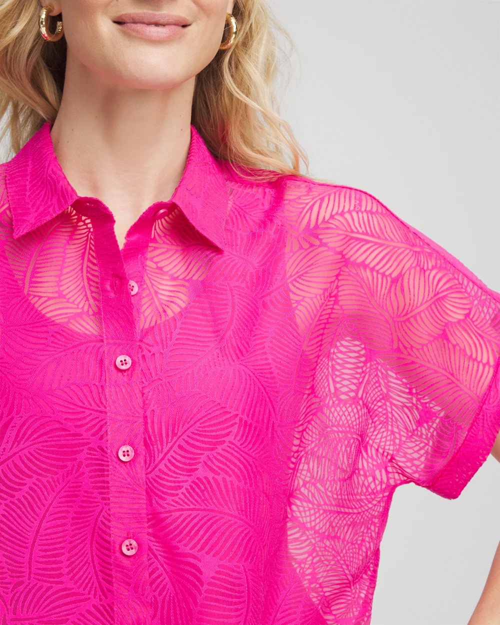 Deco Burnout Shirt - Chico's