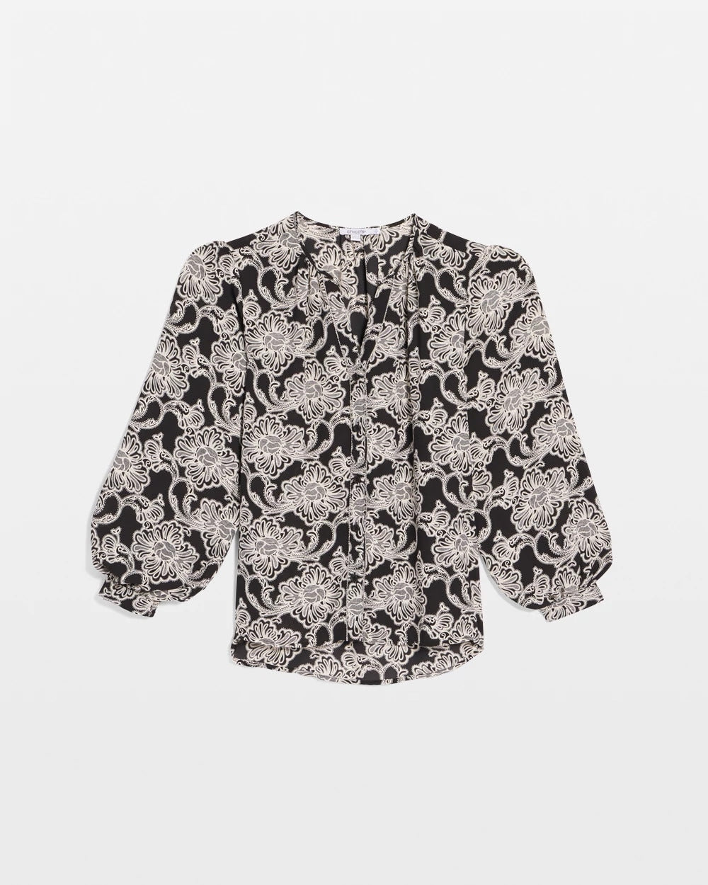 Caviar Bead Georgette Blouse - Chico's