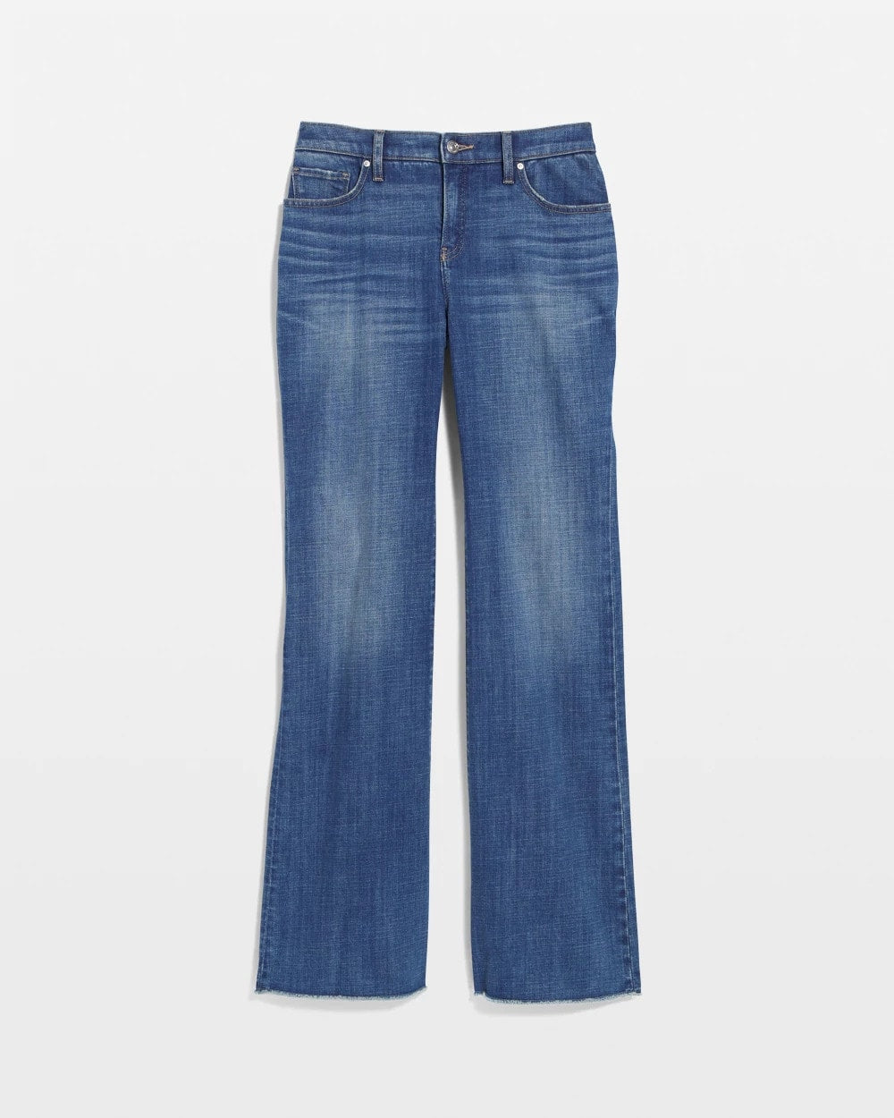 Girlfriend Frayed Flared Jeans - Chico's