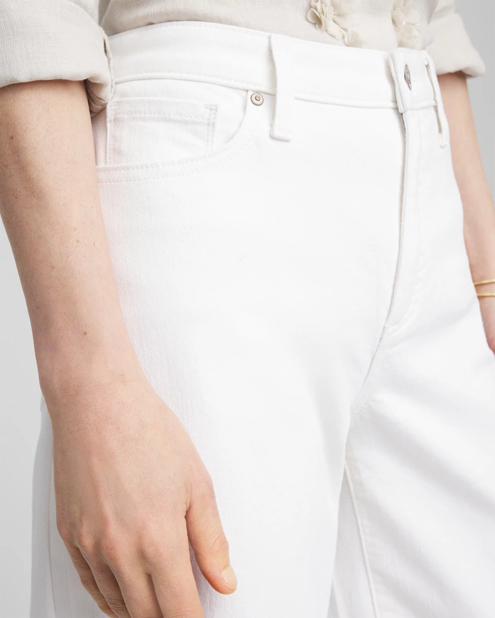 So Slimming® High-Rise Wide Cropped Jeans - Chico's