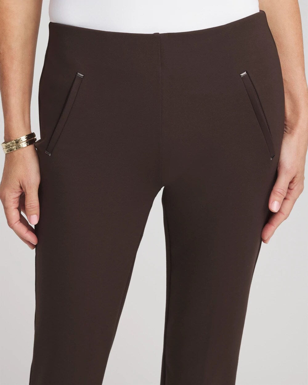 Juliet Slim Trim Detail Ankle Pants - Chico's