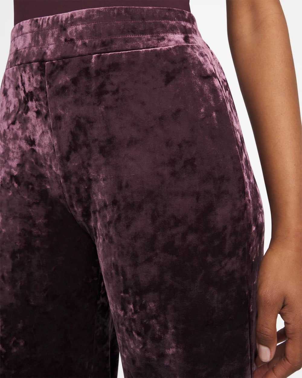 Crushed Velvet Wide-Leg Pants - Chico's