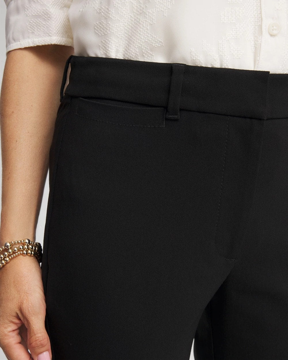 Emme Cropped Flared Pants - Chico's