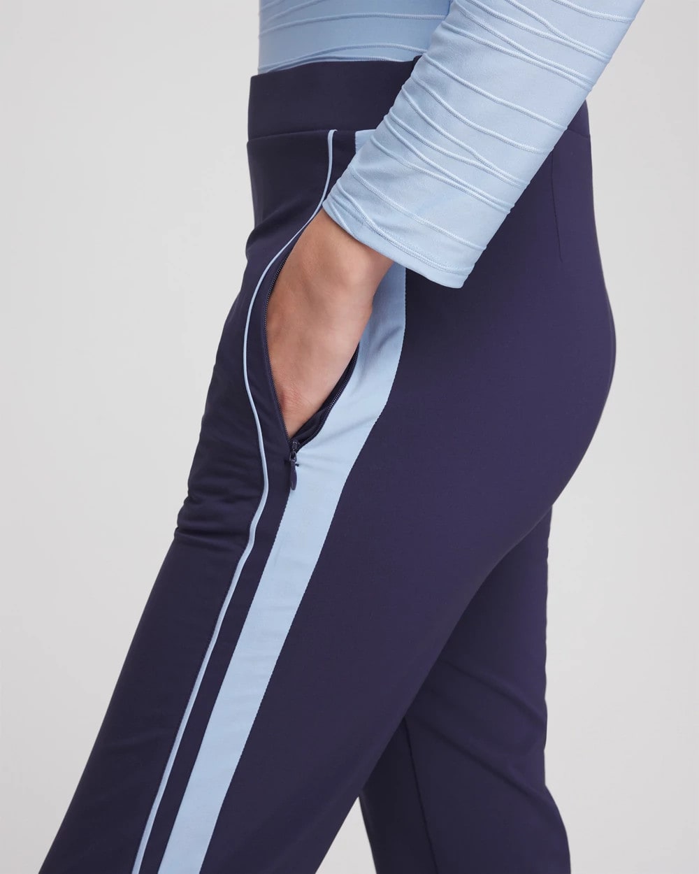 Zenergy® UPF Piped Ankle Pants - Chico's