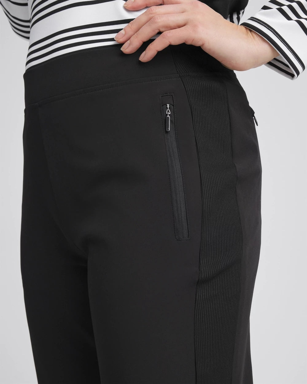 Zenergy® UPF Rib Mix Ankle Pants - Chico's
