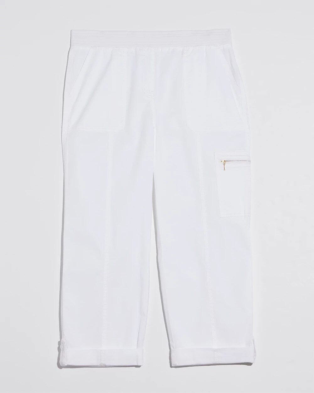 Poplin Cropped Pants - Chico's