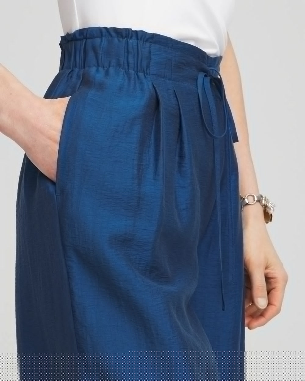 Lightweight Wide Leg Cropped Pants - Chico's