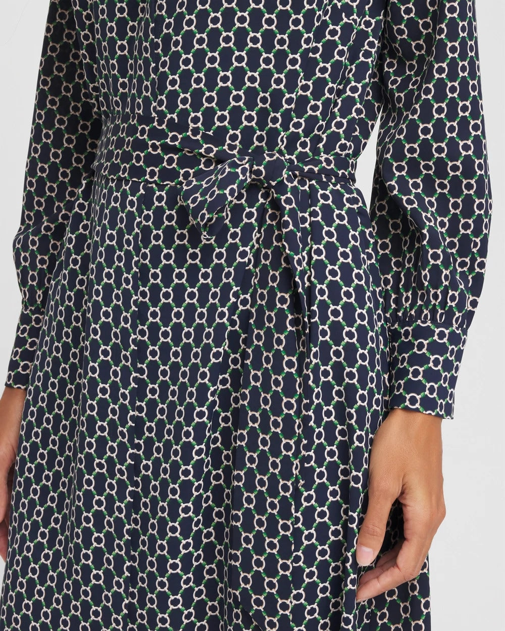 Chain Print Maxi Shirtdress - Chico's