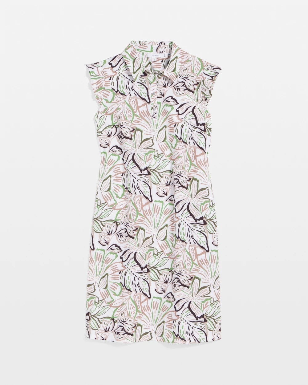 Zenergy® UPF Knit Floral Polo Dress - Chico's