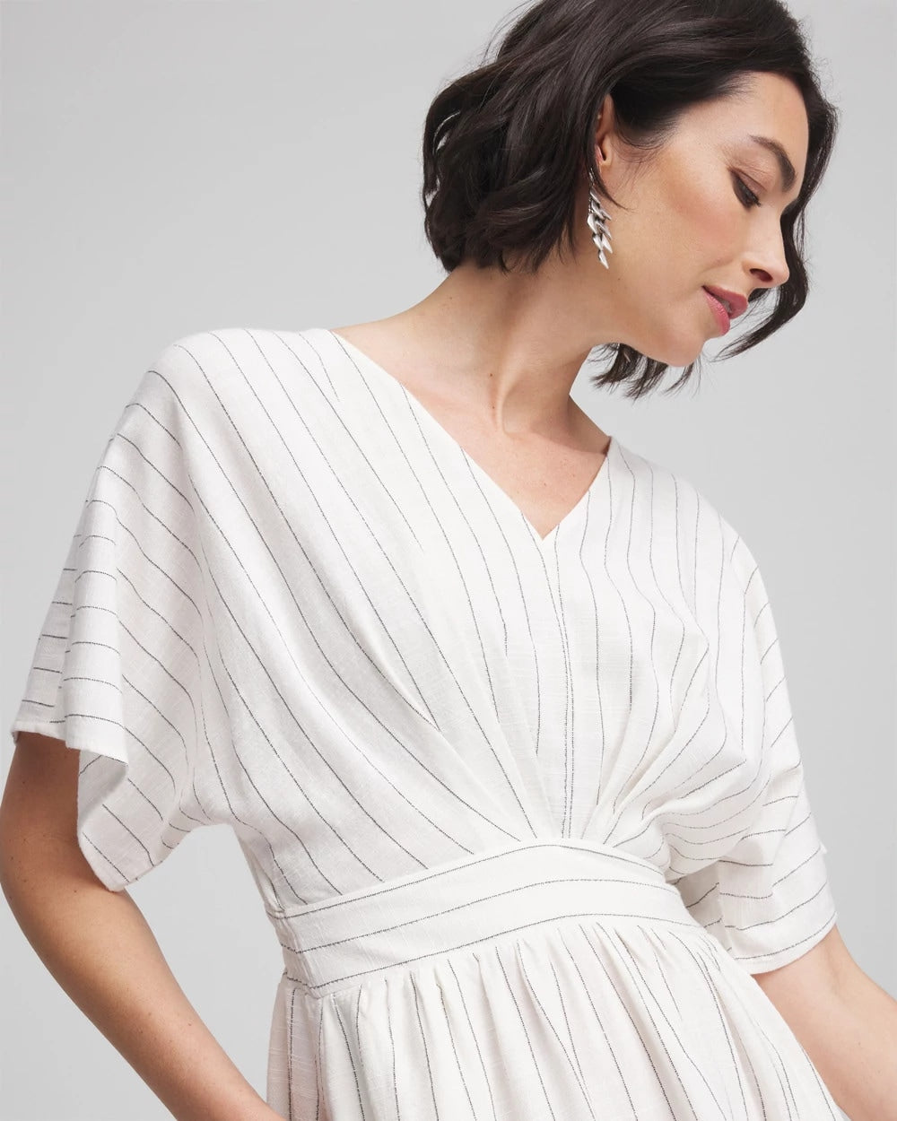 Metallic Striped Maxi Dress - Chico's