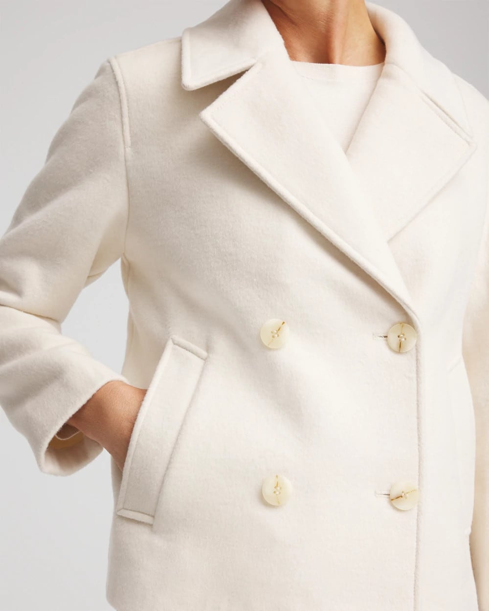 Wool Peacoat - Chico's