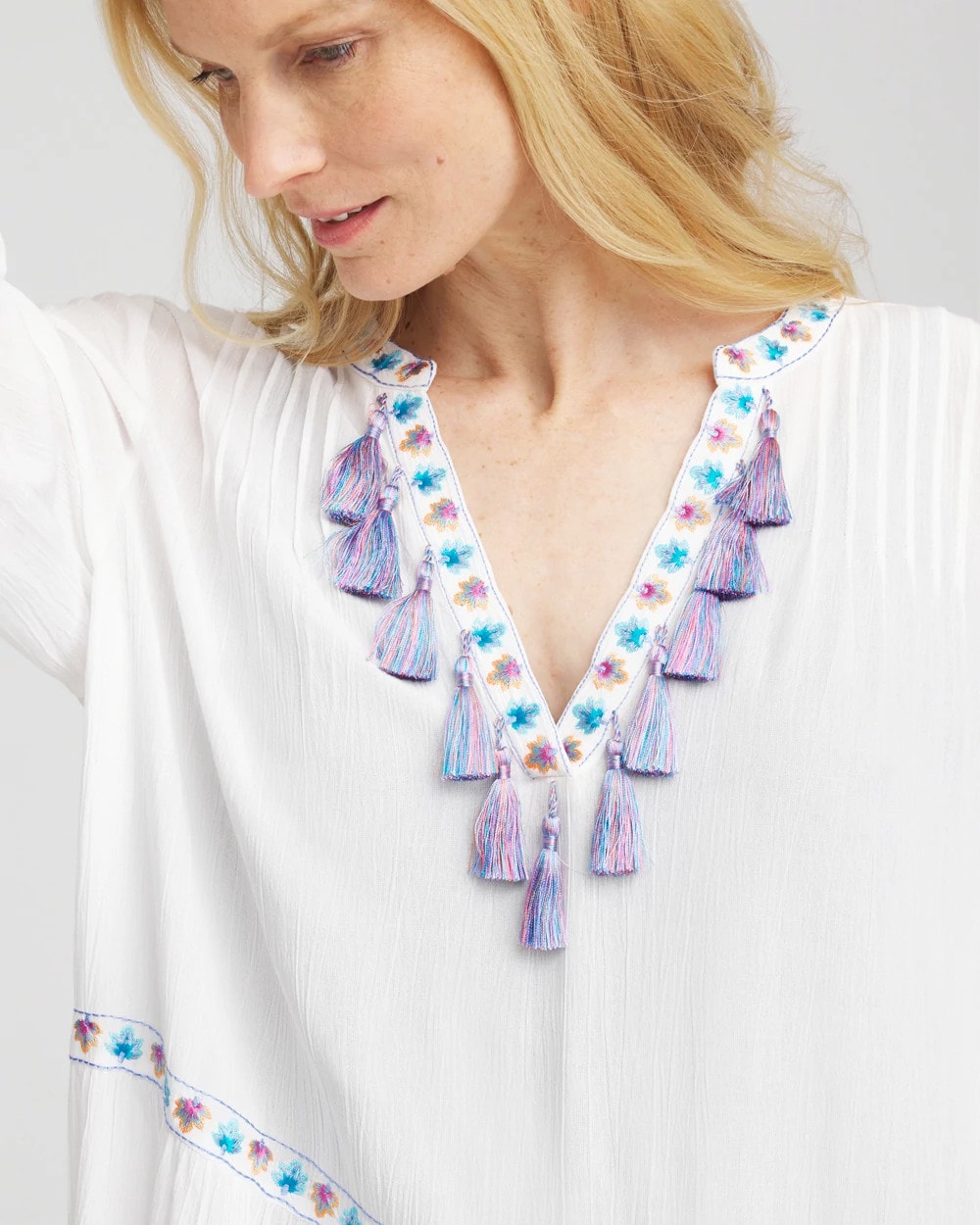 Chico's Beach Swimsuit Cover-Up Dress - Chico's