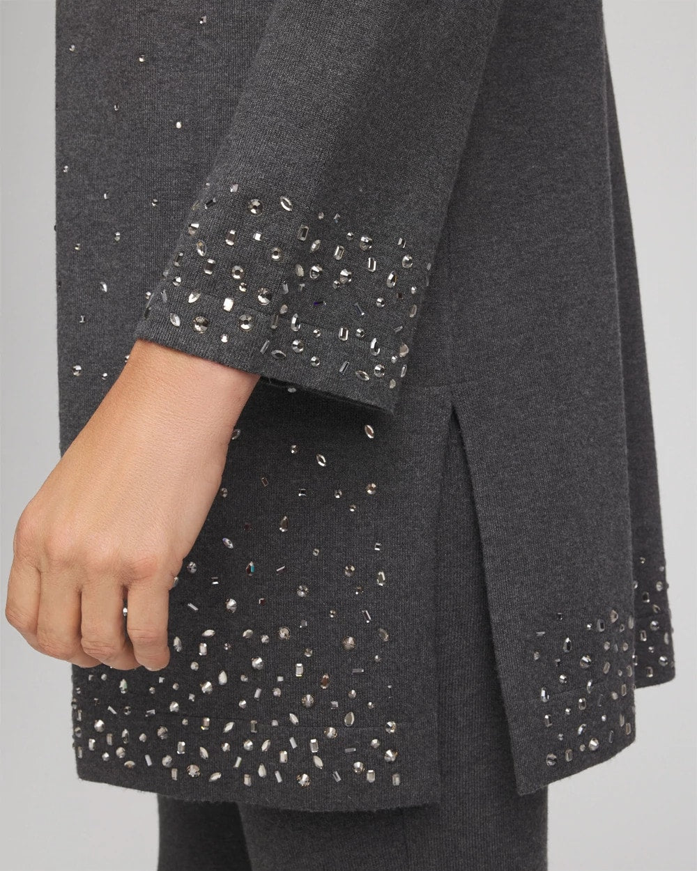 Travelers™ Rhinestone Cardigan - Chico's