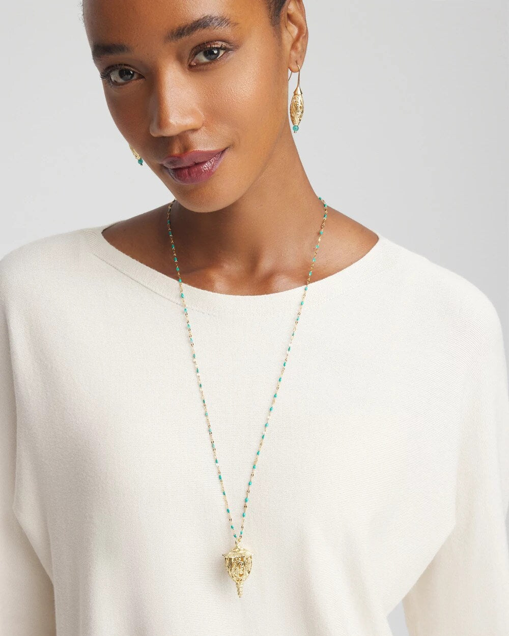 Lantern Pendant Necklace - Chico's