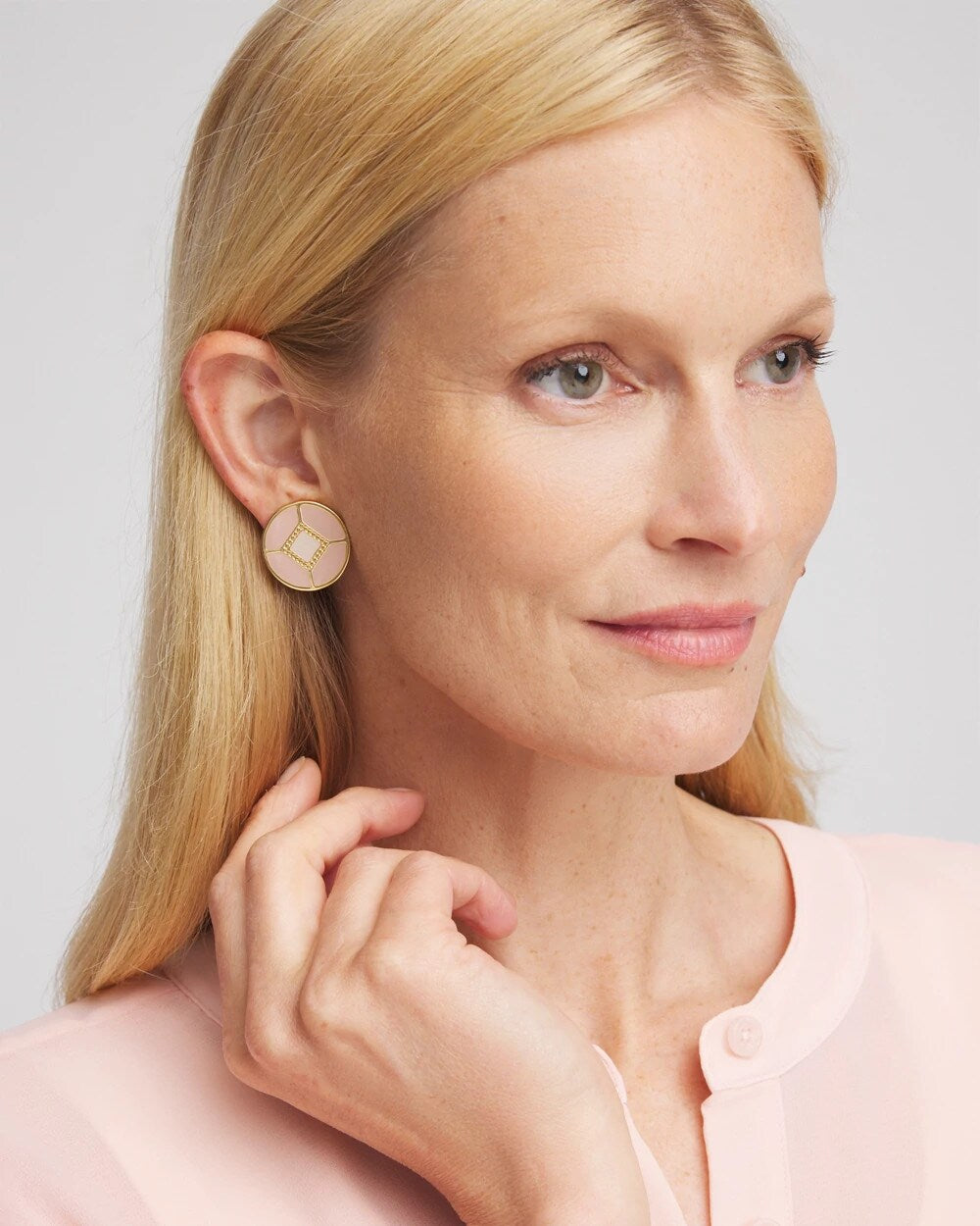 No Droop® Enamel Clip-On Earrings - Chico's