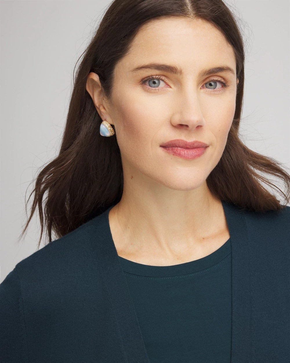 Faux Opal Stud Earrings - Chico's