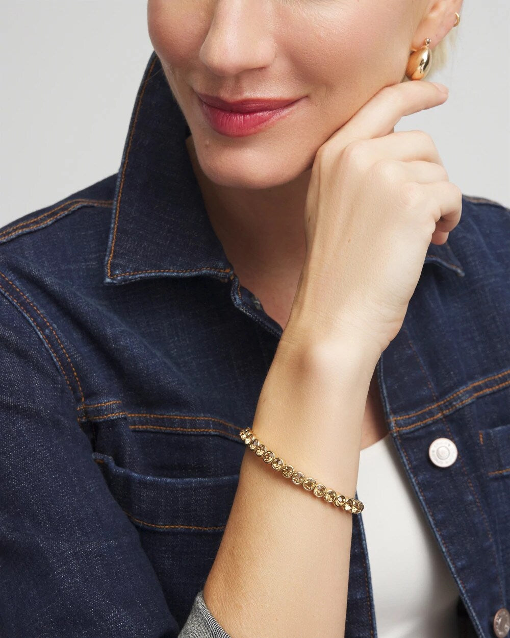 Amber Hues Shiny Stretch Bracelet - Chico's