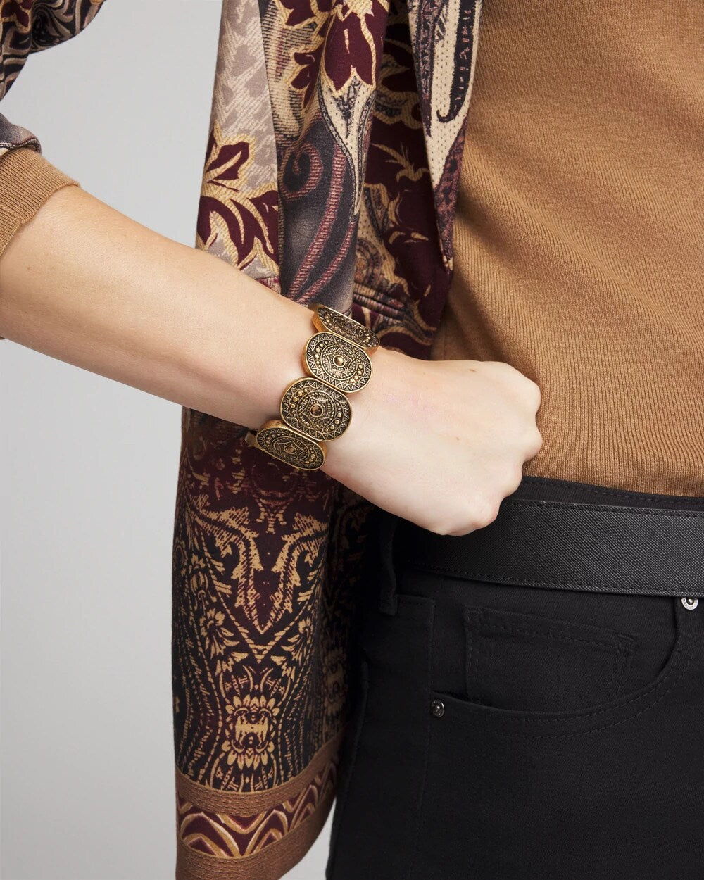 Medallion Stretch Bracelet - Chico's