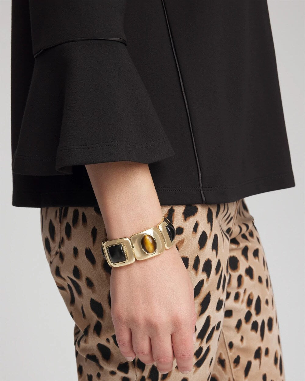 Neutral Gold Stretch Bracelet - Chico's