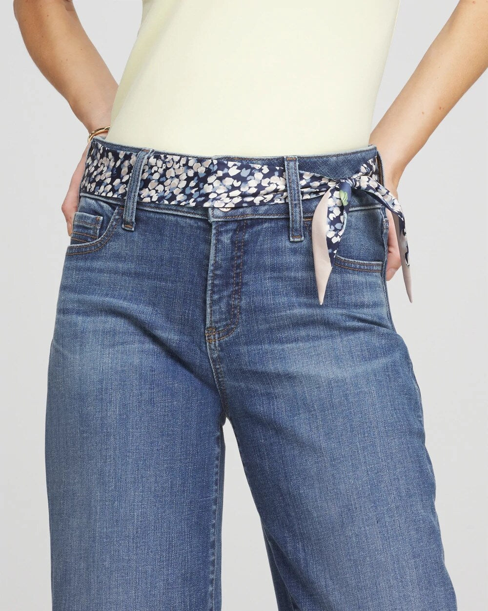 Printed Woven Skinny Scarf - Chico's