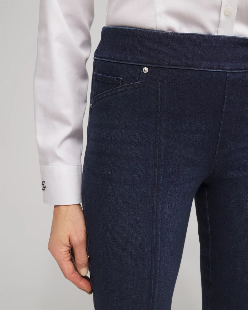 Petite Travelers Pull On Jeans - Chico's