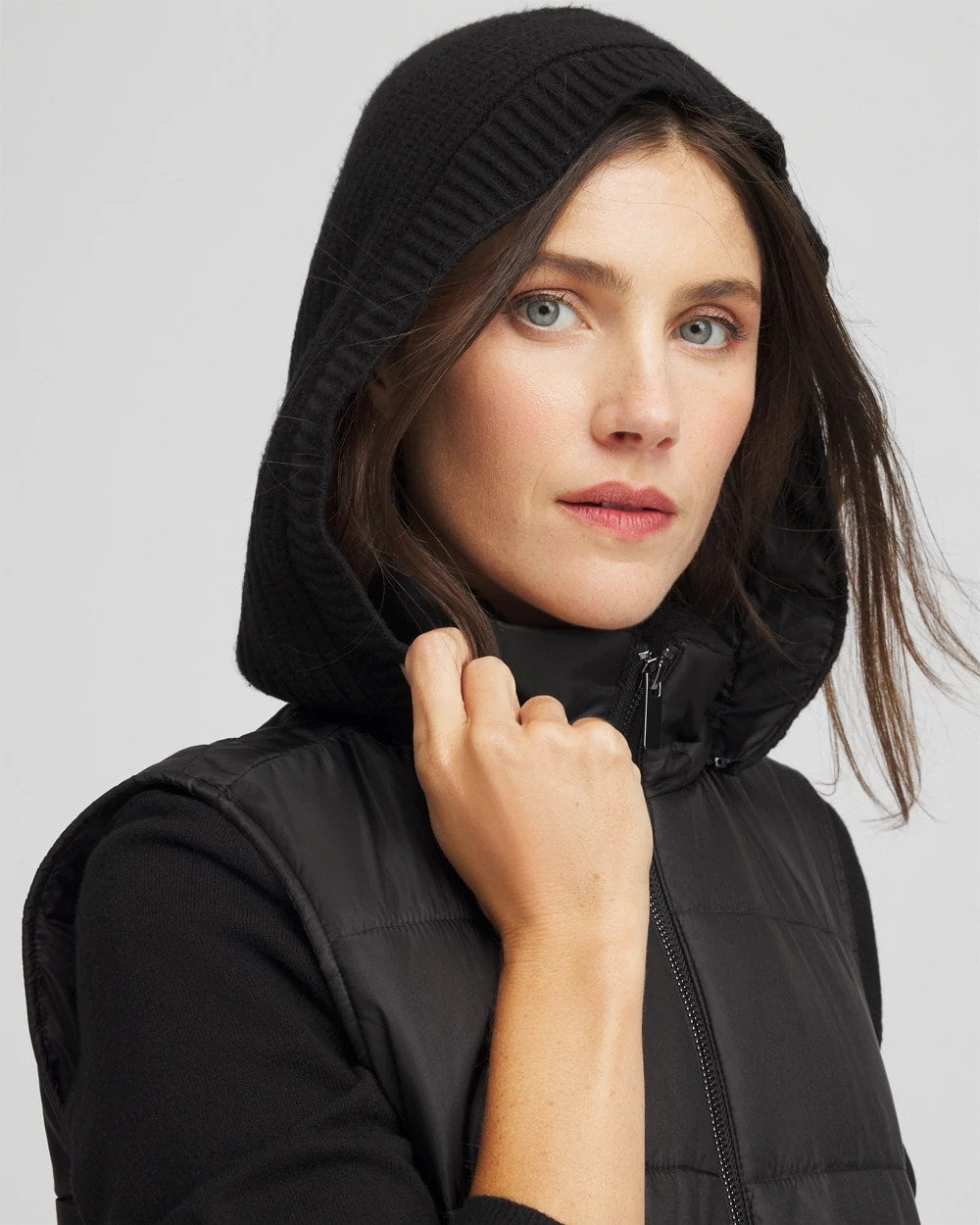 Zenergy® Quilted Hooded Vest - Chico's
