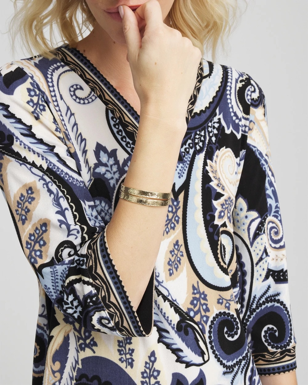 Travelers™ Paisley V-Neck Tunic - Chico's