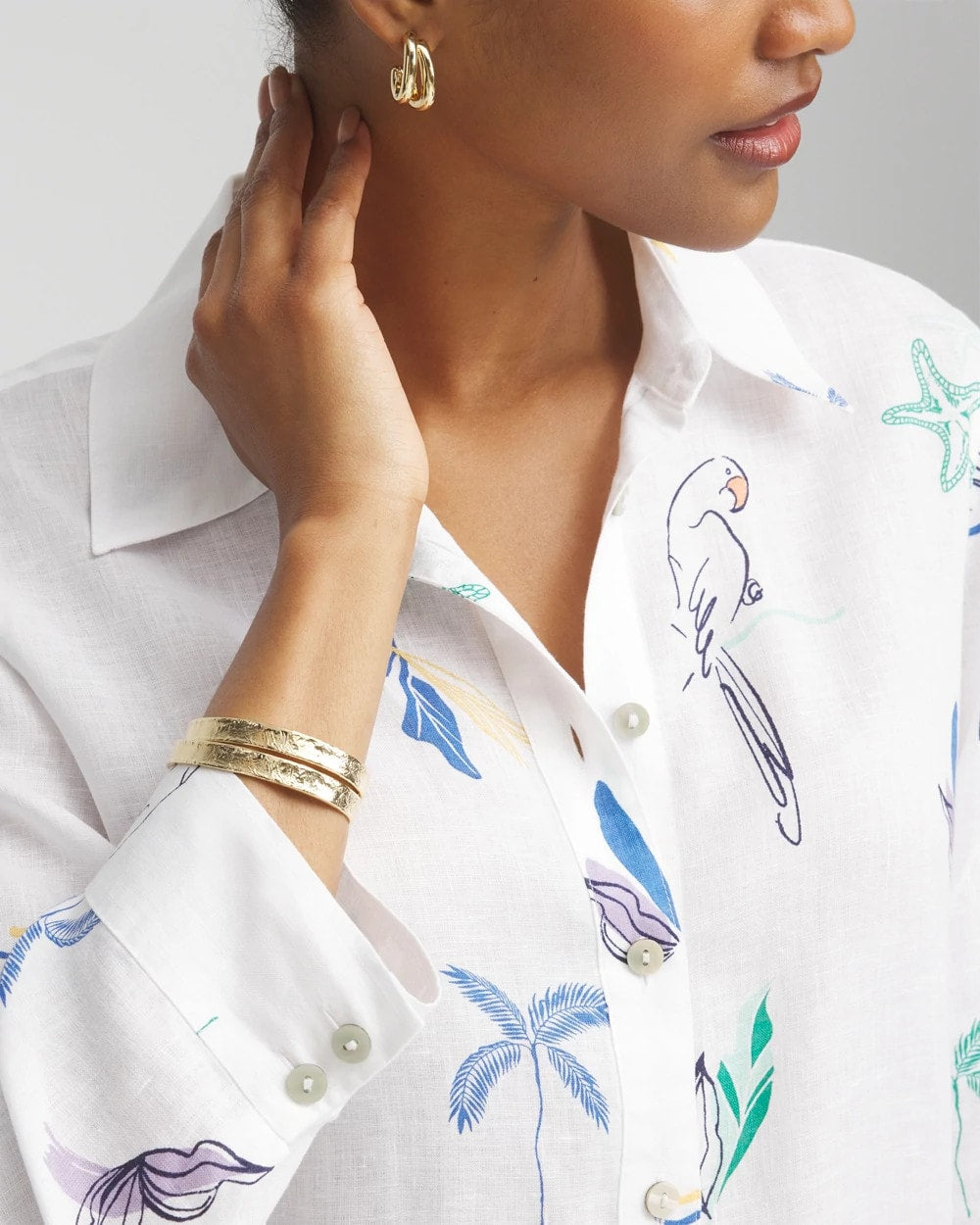 No Iron™ Island Linen Shirt - Chico's