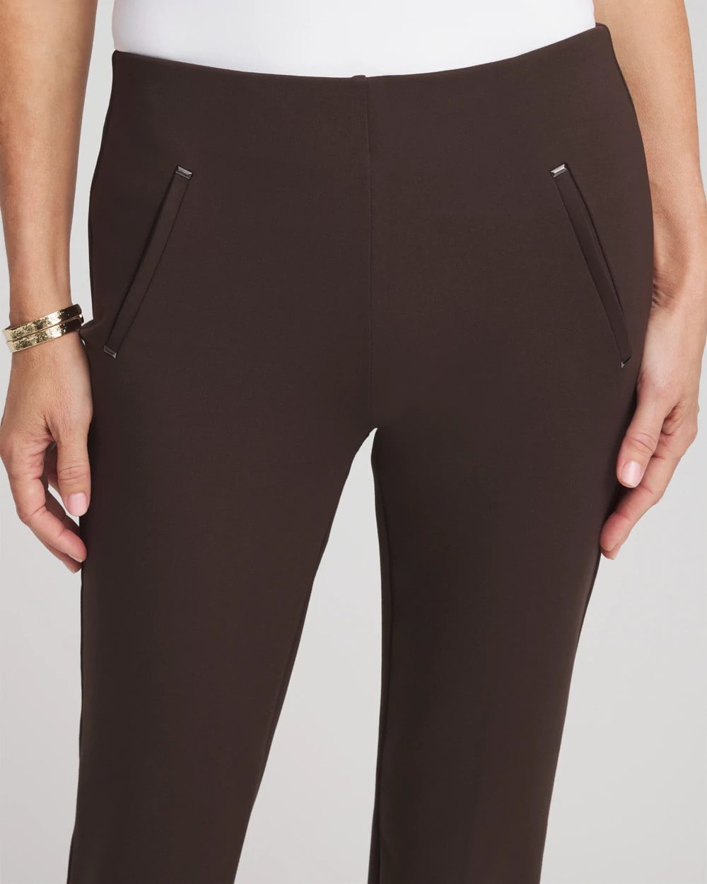 Juliet Slim Trim Detail Ankle Pants - Chico's