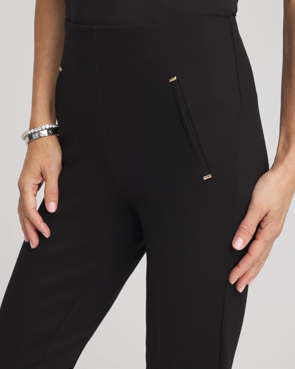 Juliet Slim Trim Detail Ankle Pants - Chico's